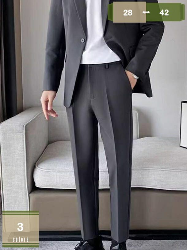1000円OFFクーポン スラックス メンズ ストレッチパンツ チノパン ノーアイロン 大きいサイズ ロングパンツ スリム フォーマル 仕事着 就職 ビジネスパンツ ズボン ボトムス ビジネス カジュアル 紳士 無地 通勤 美脚 春 夏 秋 mysco