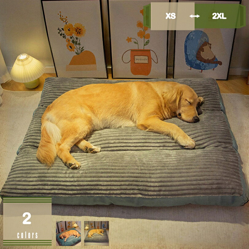 1000円OFFクーポン 中型犬用クッションベッド 洗える 老犬介護ベッド 床ずれ防止 保温 犬マットレス 中型犬 大型犬 多頭用 滑り止め 耐噛 破れない 柔らかい 眠りクッション 丈夫 夏 冬 秋冬用 保温防寒 寒さ対策 オールシーズン 通年 mysco｜まいすこ　店