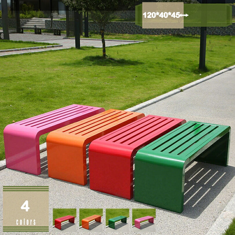 2000円OFFクーポン ガーデンベンチ 屋外用ベンチ 公園ベンチ パークベンチ 耐候性 幅120cm パティオ スチールベンチ 耐荷重約400kg 防水性と日焼け止め 縁台 庭 ベンチ 庭園公園用ベンチ適した 長椅子 中庭や庭園に適した ベランダ テラス バルコニー 休憩所 mysco