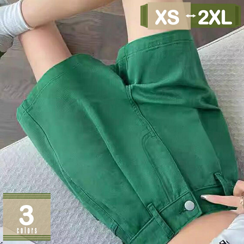 1000円OFFクーポン ショートパンツ レディース ゆったり ワイドパンツ ジーンズ 大人ファッション 短パン ハイウエスト おしゃれ ショーパン ボトムス 夏 ストレッチ 女性らしい きれいめ シンプル 合わせやすい ストリート mysco｜まいすこ　店