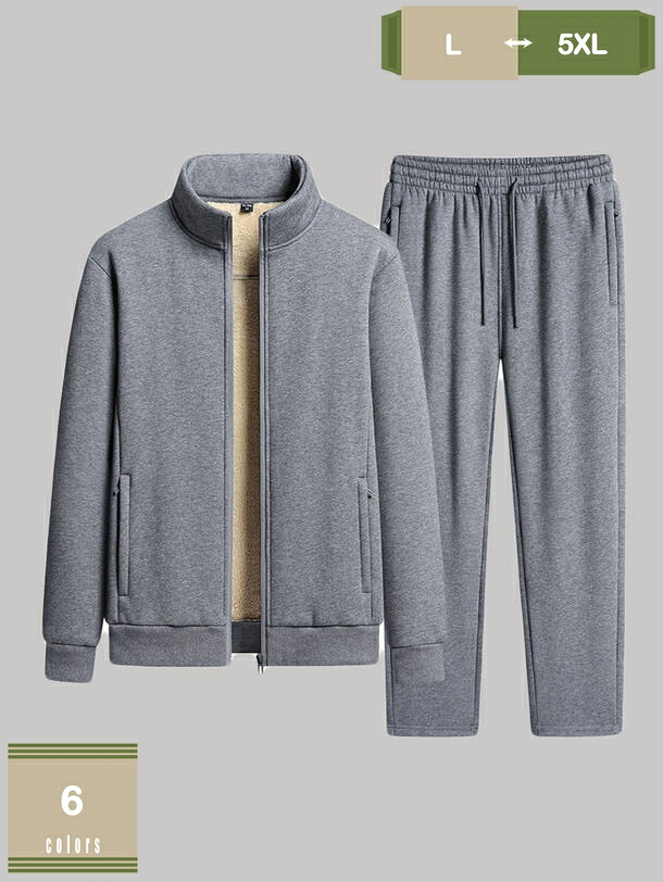 1000円OFFクーポン ジャージ 上下セット メンズ 裏起毛 アウター ロングパンツ ジップアップ 防寒 防風 大きいサイズ スウェットパンツ おしゃれ ルームウェア 部屋着 釣り 部活 冬用 厚手 長袖 パーカー 秋冬服 カジュアル mysco|まいすこ 店