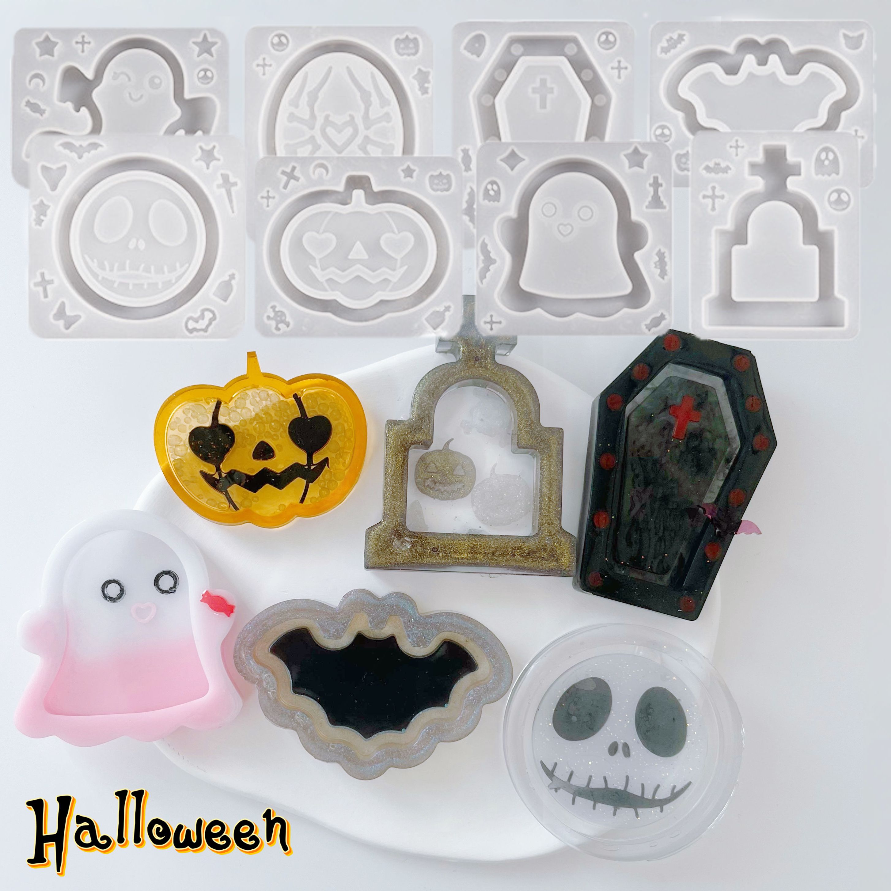 楽天市場】【シリコンモールド】ハロウィン シェイカー シャカシャカ