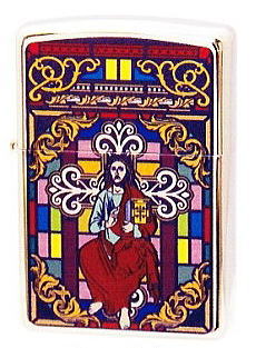 LUSTER　Christ　Zippo　キリスト像　デザイン柄　ジッポー 4,466円