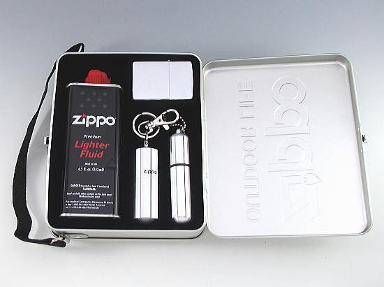 数量限定 ZIPPO アウトドアーキット レギュラージッポー＆携帯灰皿 メンテナンスセット ZODK-2【送料無料】