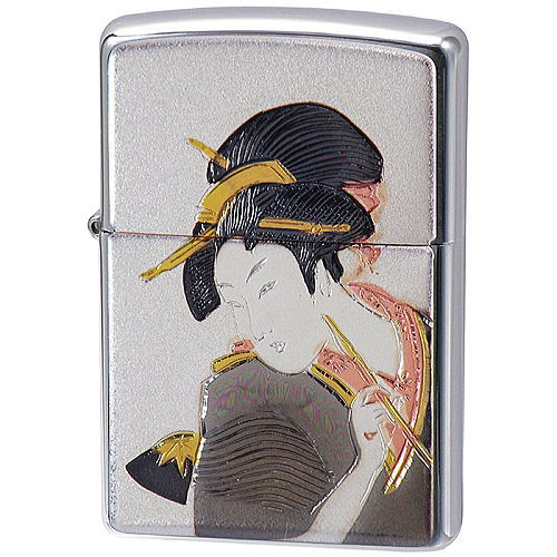 漆塗りライター 着物女性デザイン ZIPPO hl73662_1.jpg