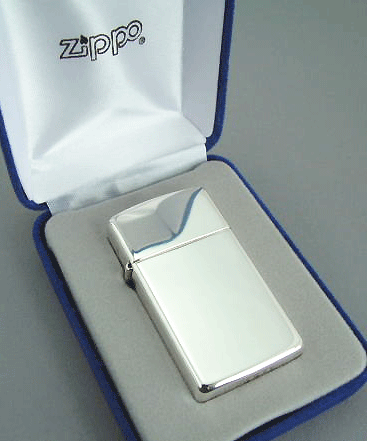 【送料無料おまけ付】純銀zippo スターリングシルバー925 #1500  スリムタイプ　ジッポー zippo ライター【smtb-s】【楽ギフ_包装選択】