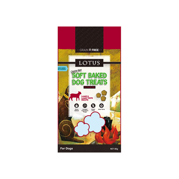【楽天市場】ロータス ドッグトリーツ グレインフリー ラムレシピ 80g LOTUS JAPAN 《穀物不使用 低アレルギードッグフード