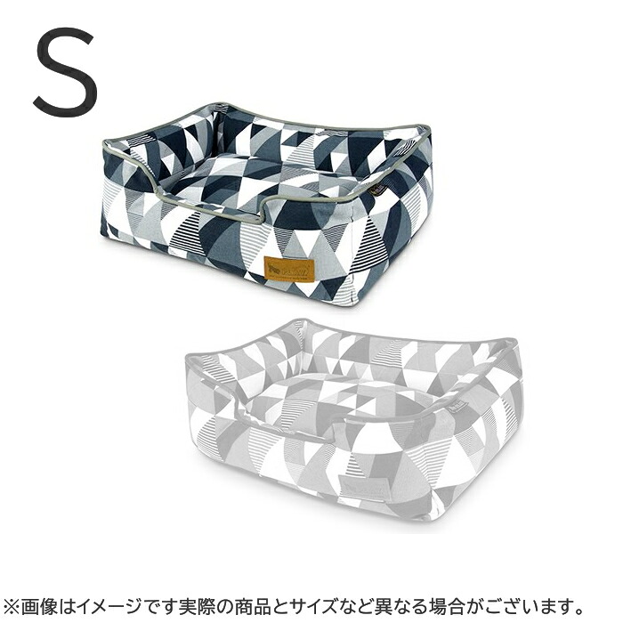 ルークラン PLAY プレイ ラウンジベッドS モザイク タキシード｜MyStyleペットストア