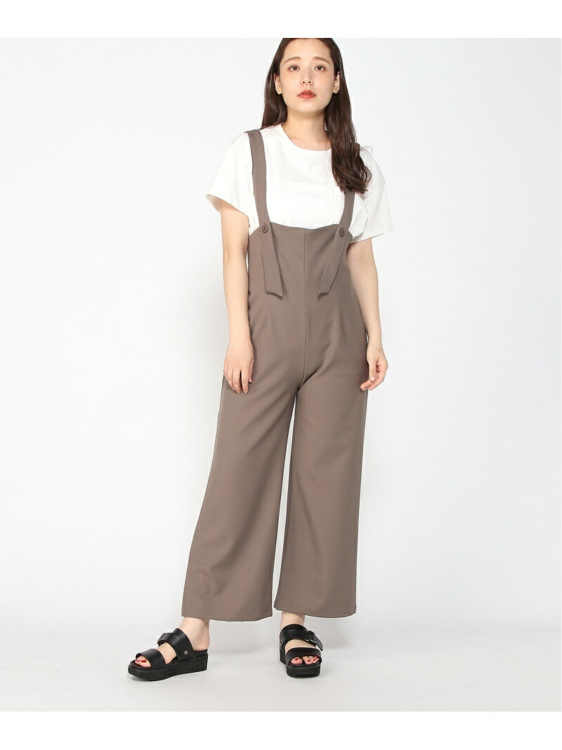 mysty woman 爽やか サロペット フリー 買い保障できる