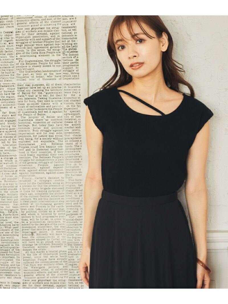 W ストリング2waypo Mysty Woman カットソー ノースリーブカットソー ミスティウーマン