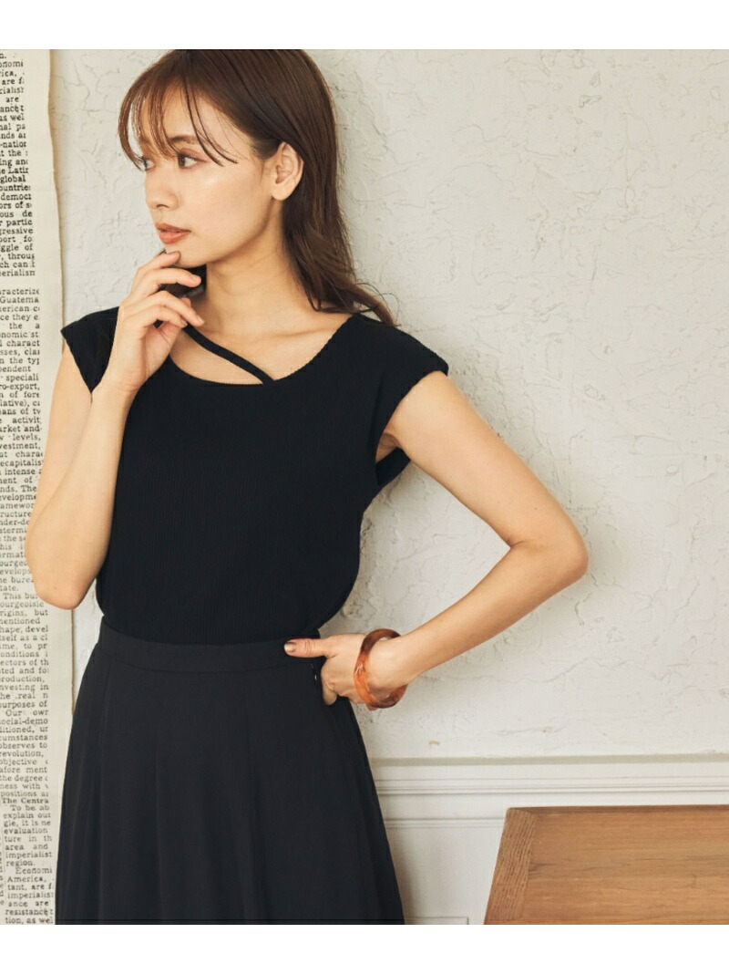 W ストリング2waypo Mysty Woman カットソー ノースリーブカットソー ミスティウーマン