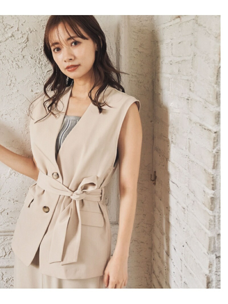 W ウエストマークジレtops ミスティウーマン コート Woman Mysty