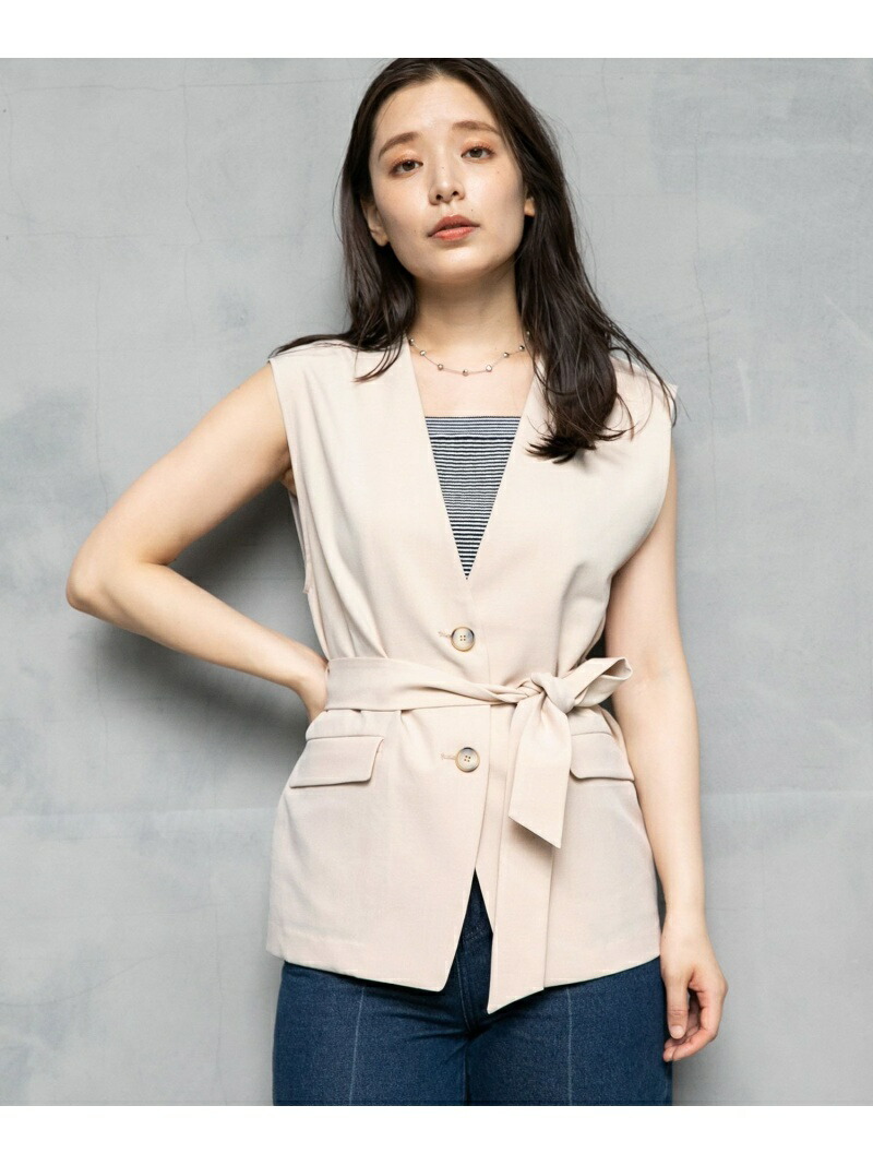 W ウエストマークジレtops ミスティウーマン コート Woman Mysty