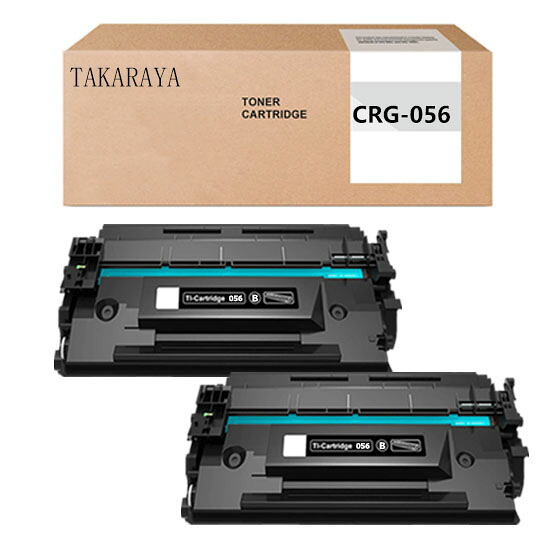 ( 送料無料 ) キャノン用 CRG-056 互換トナーカートリッジ ( 2本セット ) CRG-056トナー（ICチップ付き）ブラック 増量タイプ 【印刷枚数】 約10,000枚 / 1本 対応機種：Satera LBP322i / Satera LBP321 2年保証付き
