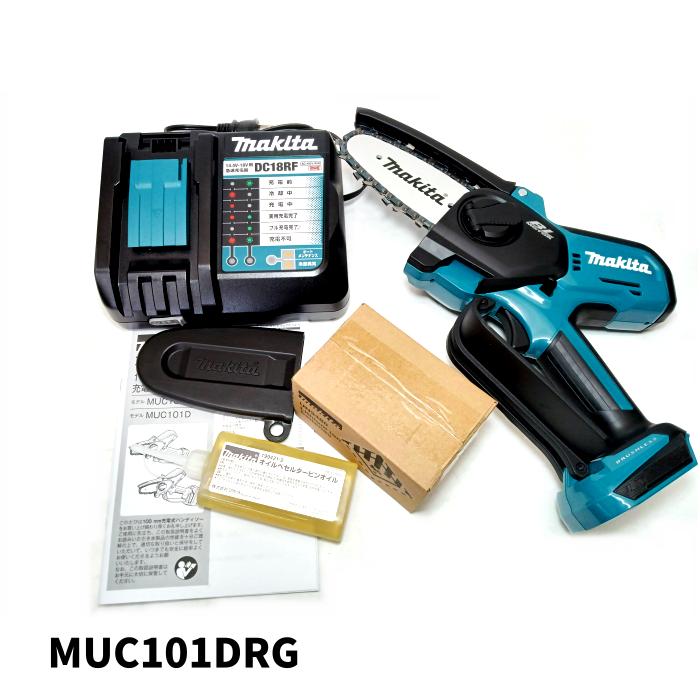 【未当て嵌める品】 MAKITA マキタ 100粍 18V 申し受ける式ハンディソー MUC101DRG バッテリBL1860B×1本 申し受ける器 DC18RF