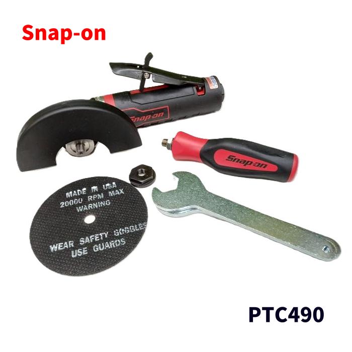 Snap-on スナップオン 1 HP ヘビーデューティー 4inアングルカットオフツール エアグラインダ PTC490