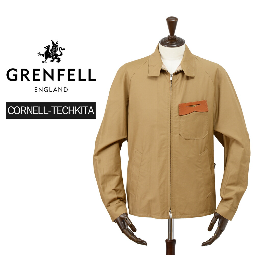 【P10倍】【40%OFF/通貨価値85,800円】グレンフェル 新品 上衣 CORNELL-TECHKITA 38 タン 国内置き目品 連合王国製 GRENFELL #f10036 GF38