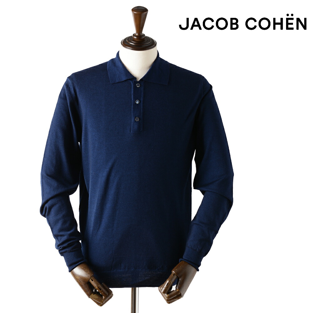 【50%OFF】ヤコブコーエン 長袖プルオーバー L 米国海軍 国内定まり品 イタリア製 Jacob Cohen #f15032 YKL