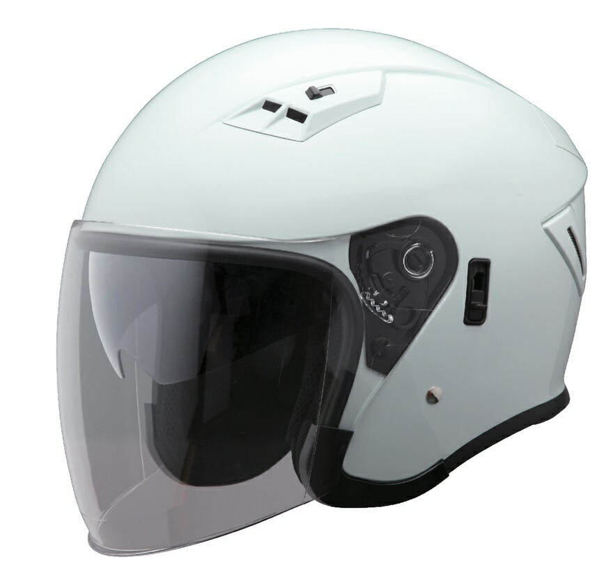 楽天市場】スモールジェット ヘルメット 開閉シールド付（バブル