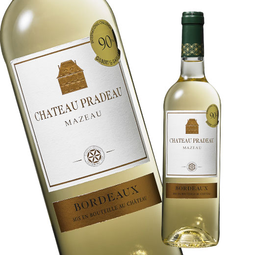楽天市場】レ・オー・ド・プラデル'22（ACボルドー 白 辛口