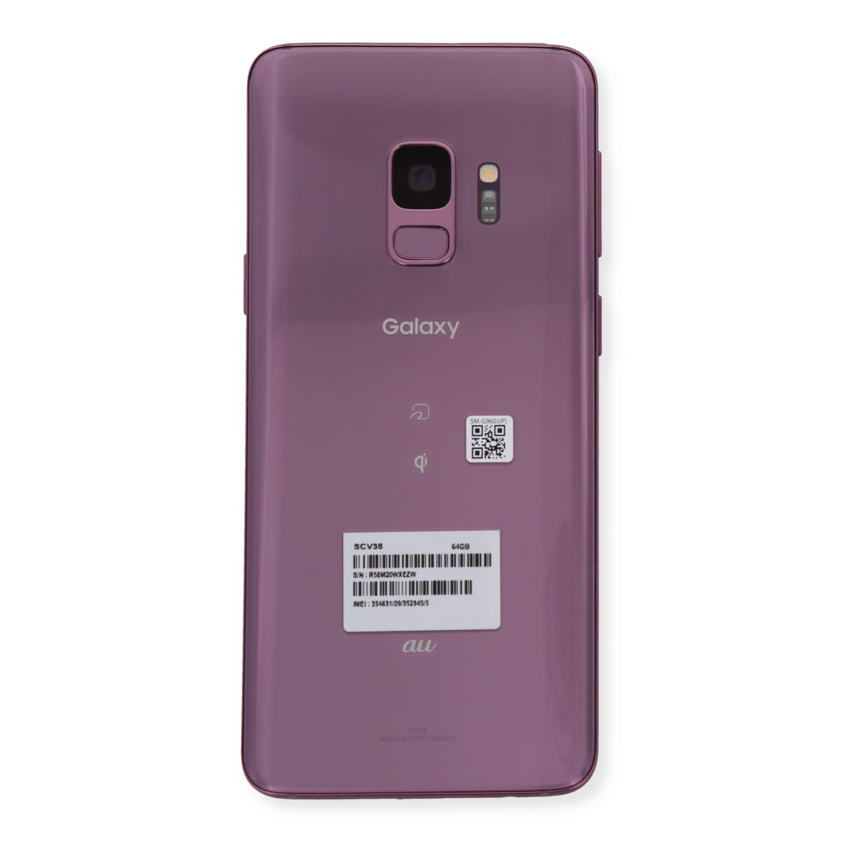 ケースを au Galaxy S9 SCV38 Lilac Purple (64GB) yRx5r-m77078308926