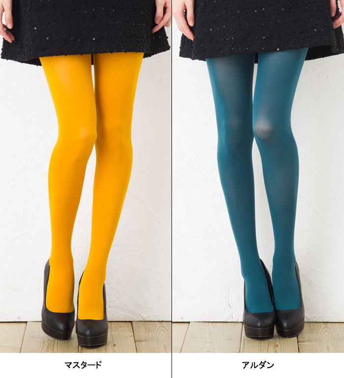 bisokuhanamai: MORE 80 denier color tights (12 colors) (Japan-Made in ...
