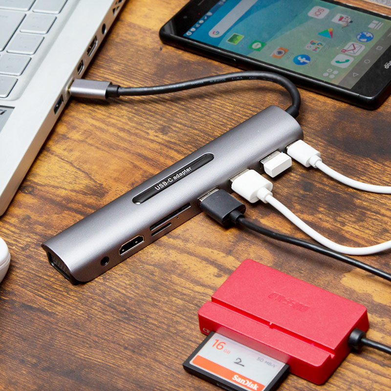 HF63【未使用品】ロジクール アルトコネクト スタンド＋4ポートUSBハブ