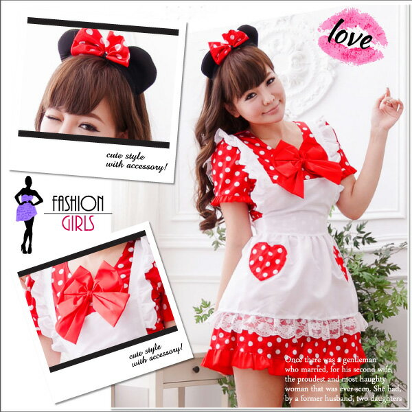 楽天市場 コスプレ ミニー 衣装 ディズニー風 セクシー かわいい メイド コスチューム ミニーちゃん 可愛い 仮装 アキバ キャラクター ワンピース ハロウイン 忘年会 ｍ ｚｎｅｔ