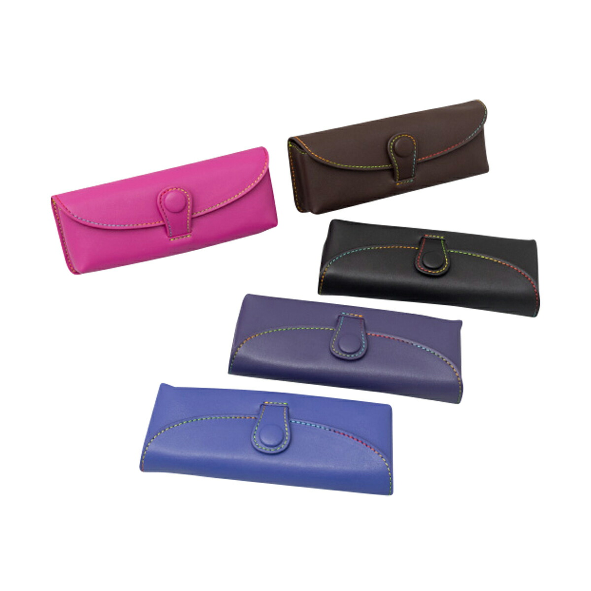 楽天市場】メガネケース 牛本革製 オシャレ スマート 眼鏡ケース