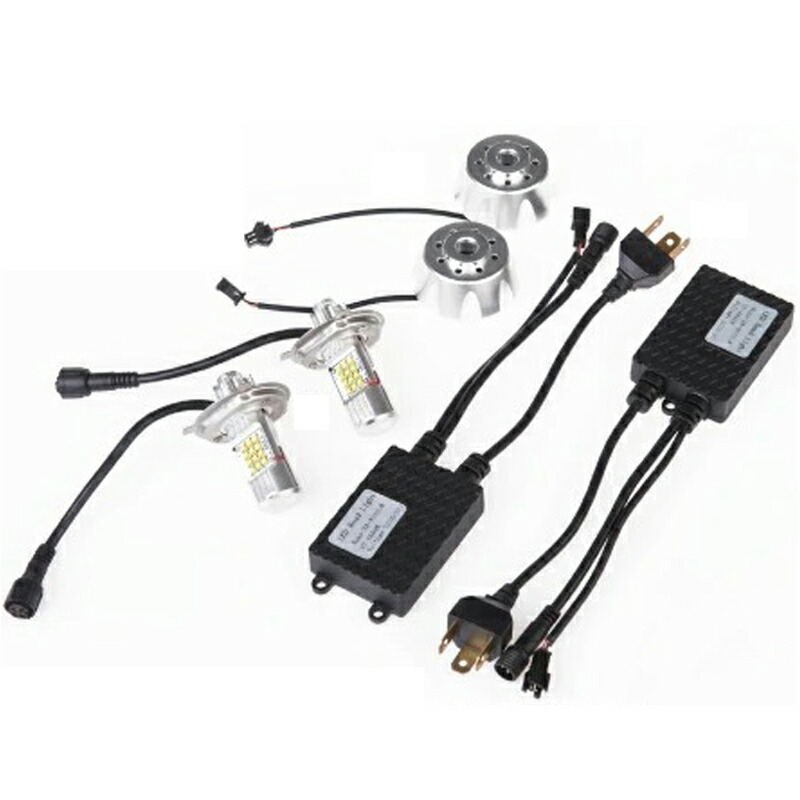 同梱不可 ライト ランプ Led Lo切替 Hi H4 バルブ 4000ルーメン 白 60w フォグランプ ヘッドライト 2個セット 24v 12v ホワイト 6500k 4000lm Cree Www Infocccindia Com