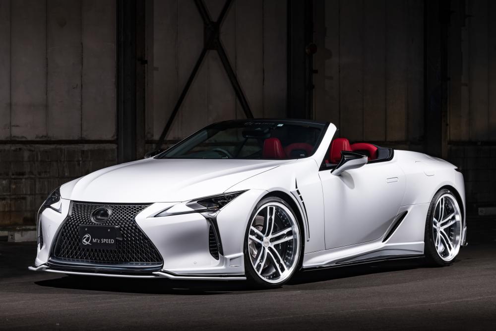 [レクサス LC500]プルシアンブルー フロント・サイド・リアセット Ver.2【未塗装品】エムズスピード M'z SPEED mzspeed 外装パーツ カスタム エアロパーツ ボディキット ドレスアップ