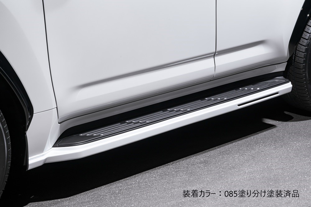 [レクサス LX600]ラヴライン サイドステップ【ABS製】エムズスピード M'z SPEED mzspeed 外装パーツ カスタム エアロパーツ ボディキット ドレスアップ｜エムズスピード公式EC　店
