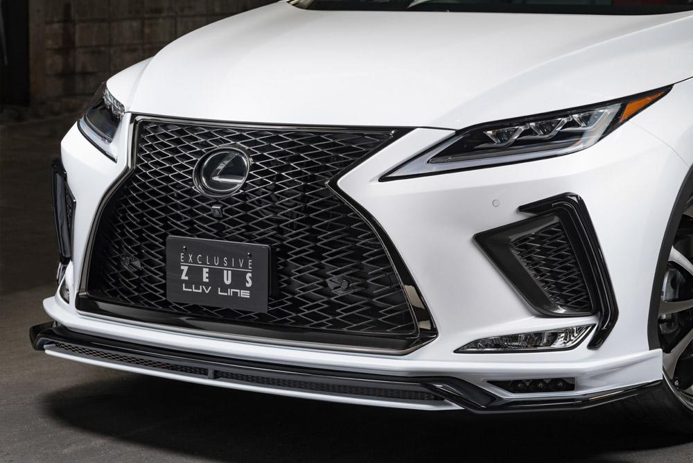 [レクサス 20系 RX300 RX450h F SPORT/version L 後期]ラヴライン フロントハーフスポイラー【未塗装品/塗装済品】エムズスピード M'z SPEED mzspeed 外装パーツ カスタム エアロパーツ ボディキット ドレスアップ｜エムズスピード公式EC　店