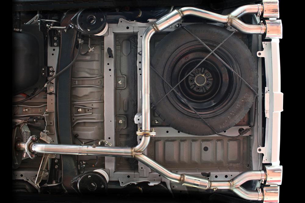 [トヨタ 20系 アルファード]エキゾーストシステム左右4本出し【MZ41】エムズスピード M'z SPEED mzspeed 外装パーツ カスタム エアロパーツ ボディキット ドレスアップ マフラー