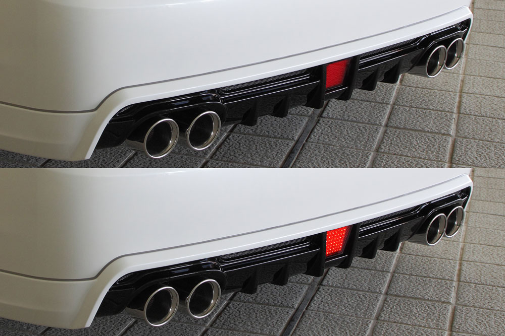 [トヨタ 210系 クラウンアスリート 前期]LEDバックフォグランプキット(D) リレーハーネス付属 エムズスピード M'z SPEED mzspeed 外装パーツ カスタム エアロパーツ ボディキット ドレスアップ