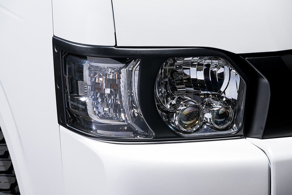 楽天市場】ヘッドライトカバー ライトスモーク かんたん脱着