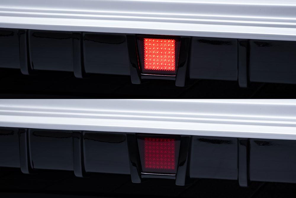 [トヨタ 80系 ノア Si/ヴォクシー ZS]LEDバックフォグランプキット(B) リレーハーネス付属 エムズスピード M'z SPEED mzspeed 外装パーツ カスタム エアロパーツ ボディキット ドレスアップ