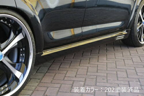 [トヨタ ヴァンガード 350S 前期]ラヴライン サイドステップ【未塗装品/塗装済品】エムズスピード M'z SPEED mzspeed 外装パーツ カスタム エアロパーツ ボディキット ドレスアップ｜エムズスピード公式EC　店