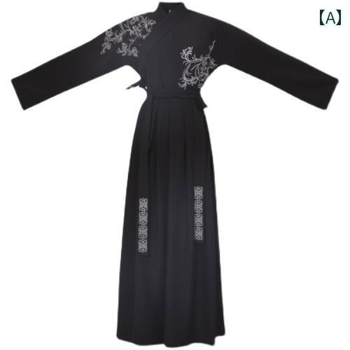 漢服 民族衣装 コスチューム 大きいサイズ メンズ 剣士 武道 騎士 チャイナ風 レトロ 衣装 男性 ティーンエイジャー 春秋 綿 メッシュ レジャー 刺繍 ポリエステル