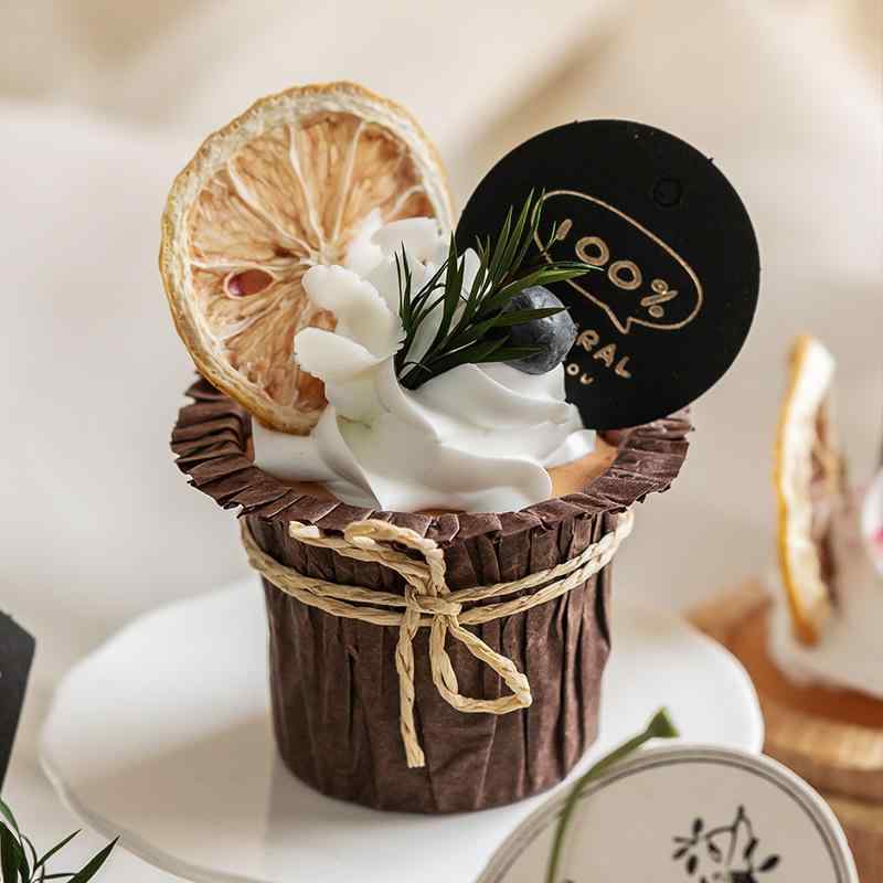 手作り 超軽量粘土製 樹脂製 食品サンプル フェイクスイーツ ケーキ カップケーキ パン フルーツ飾り ショーケース 店舗ディスプレイ 置物 オブジェ キャンプ フォトプロップス