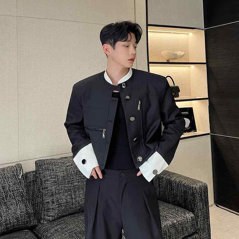 楽天市場】ジャケット メンズ 春 韓国 アウター トップス 個性