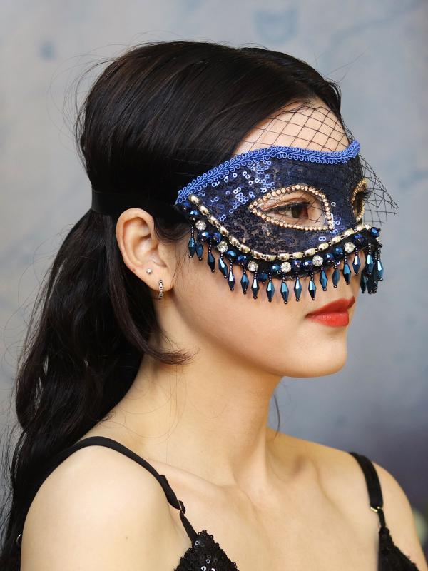 ベネチアンマスク 仮面 マスク アイマスク スパンコール コスプレ 仮装 衣装 変装 覆面 装飾品 ファッション小物 アイテム パーティー ステージ 仮面舞踏会 パフォーマンス ハロウィン