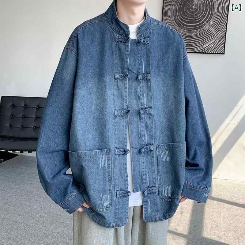 最終価格】Papasデニムチャイナジャケット希少☆M 楽天市場】【中古】美品 PAPAS パパス 先染め チャイナボタン