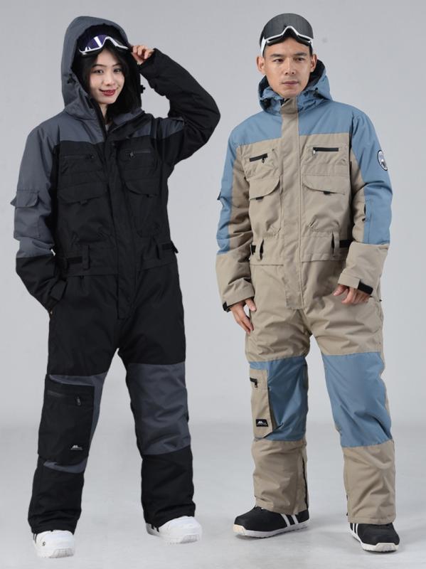 スノーボード ウェア ウィンター用品 スポーツウェア ジュニア 親子 ワンピース スキー スーツ メンズ レディース 屋外 防水 暖かい スノボー 作業着 オーバーオール 男女兼用