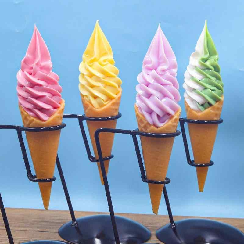 楽天市場】食品サンプル ソフトクリーム ワッフルコーン 台座