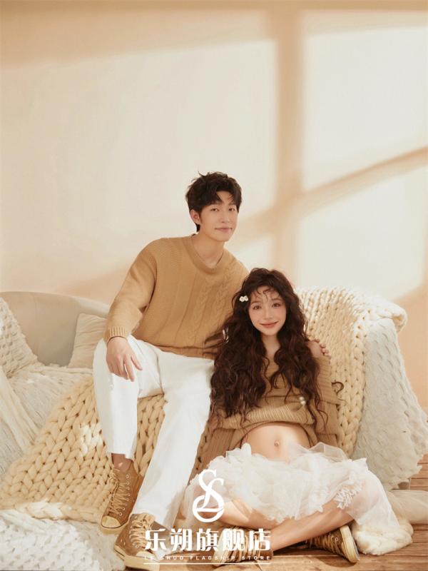 楽天市場】マタニティ 写真服 フォト カップル ニット 撮影 衣装 撮影