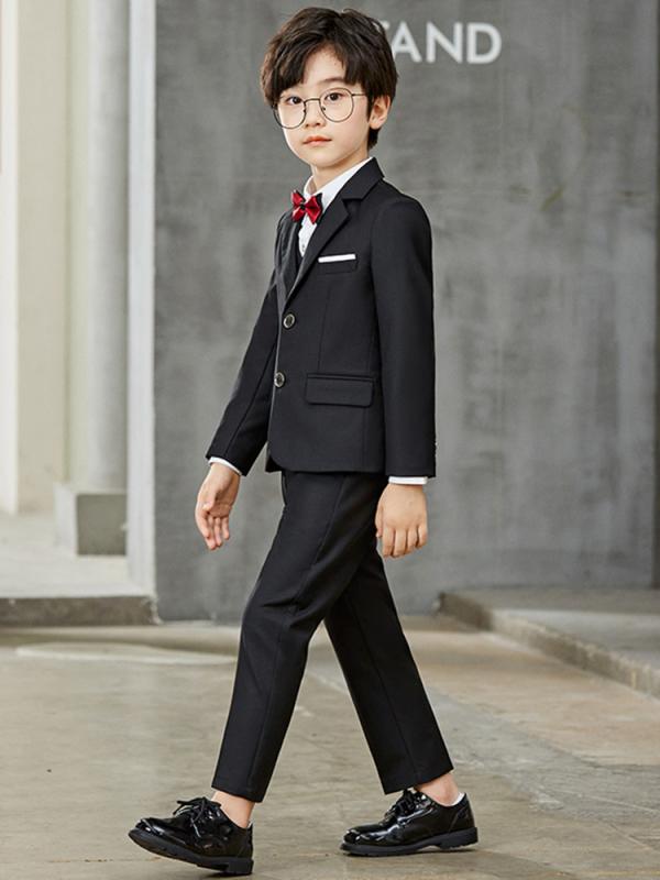 キッズ ベビー セレモニースーツ 男の子 ベスト 蝶ネクタイ フォーマル おしゃれ着 子供 スーツ ピアノ演奏会 発表会 コンクール スーツ 英国 入園式 入学式 卒園式 卒業式 結婚式