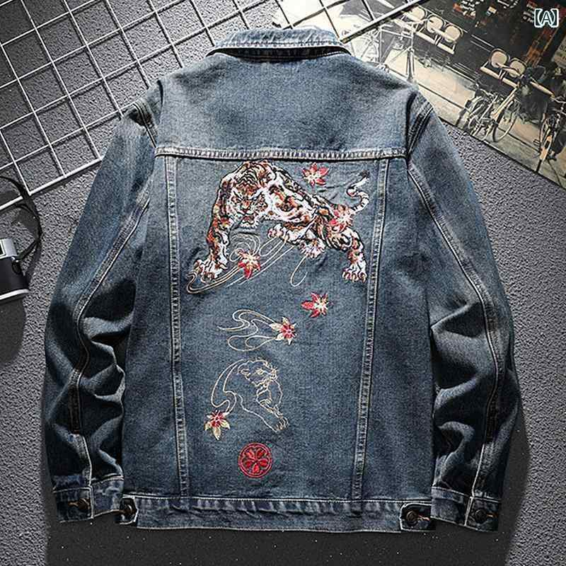 楽天市場】チベタンタイガー デニムジャケット YOIDORE 835700