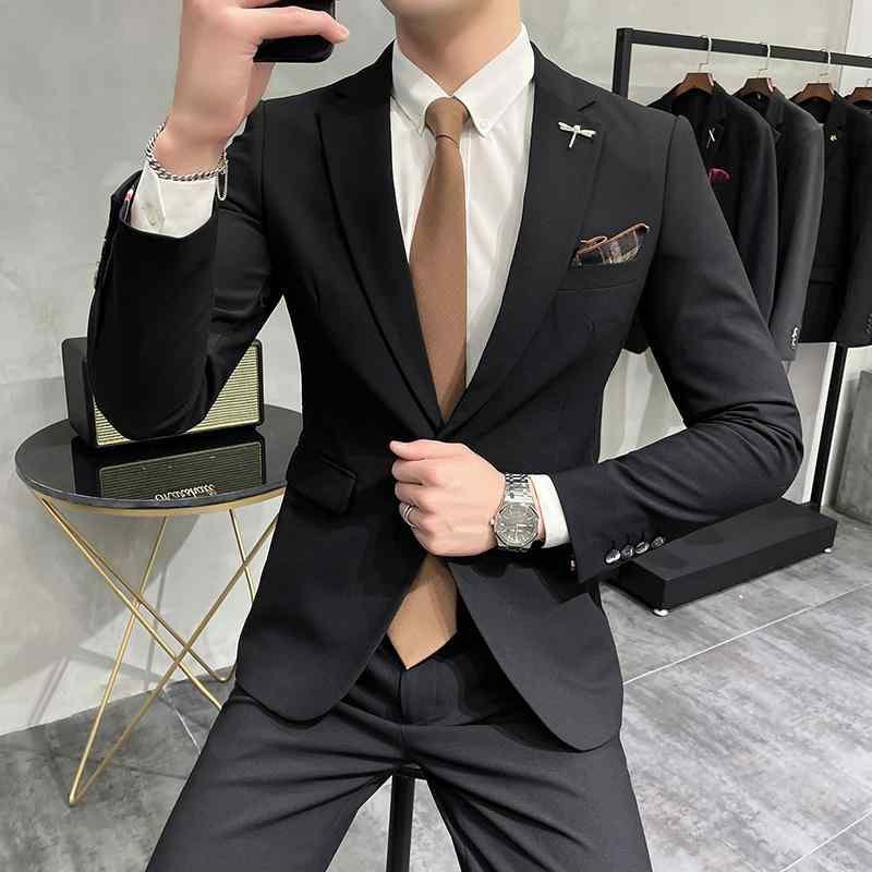 メンズ スーツ セット スタイリッシュ ジャケット ブレザー スリーピース ズボン パンツ ロング シャツ ベスト チョッキ 洗練 大人 男性 おしゃれ ビジネス カジュアル フォーマル オフィス パーティー 紳士服