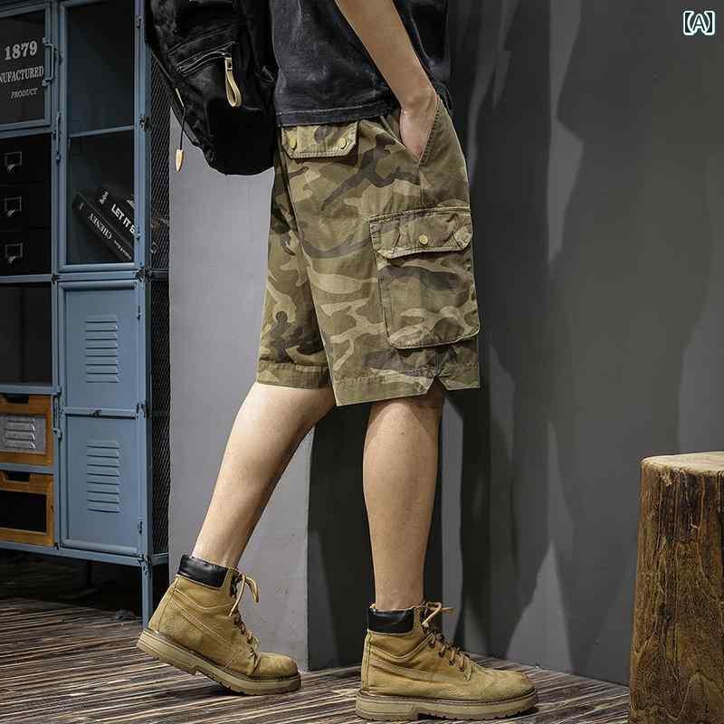 楽天市場】ハーフパンツ メンズ アウトドア アメカジ ショート